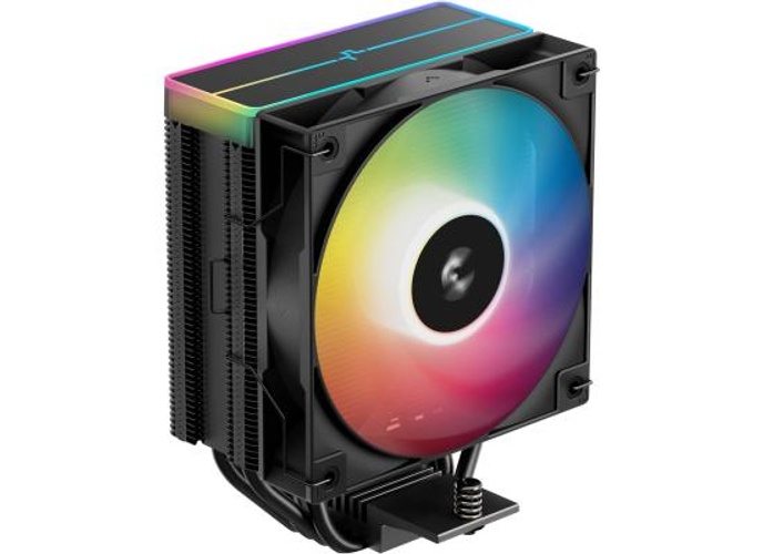 DeepCool AG400 BK ARGB V2 CPU Cooler, 2100 RPM Fan Speed, 75.89 CFM Fan Airflow, Hydro Bearing Type,Balanced Bidirectional Heat Pipe Technology, Black product thumbnail 2
