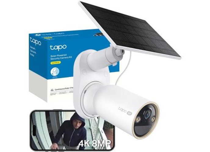 TP-Link Tapo C460 KIT 4K 8MP Battery Solar Security Camera Outdoor Wireless, CCTV, Ultra HD, No Monthly Fee, AI Detection, Two-way Talk, IP66, Starlight Colour Night Vision, Works with Alexa & Google product thumbnail 2