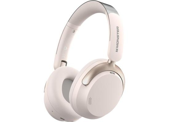 Monster Persona 3rd ANC Active Noise Cancelling Headphones, Over Ear Wireless Headphone Bluetooth with Mic, 70 Hours Playtime Bluetooth Headphones, Foldable Comfort Lightweight Headphone for Travel - White product thumbnail 2