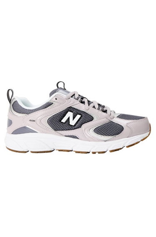 New Balance Mens 408 V1 Low Cut Trainers - Grey/Taupe