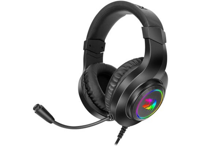 Redragon H260 HYLAS RGB Wired Headset with Mic Support Xbox, Nintendo , PS4, PS5, PCs, Laptops (Black) product thumbnail 2