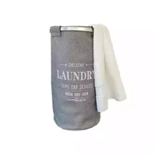 Weva Ringo Foldable Laundry Basket - Grey product thumbnail 2