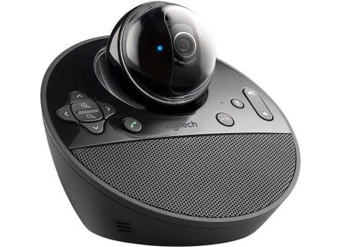 Logitech BCC950 Conference Cam, 1080p HD Up to 30fps Camera, UVC H.264, Auto-focus, Camera Height Extender, Omni-directional Mic, Built-in Full Duplex Speakerphone, Black product thumbnail 2