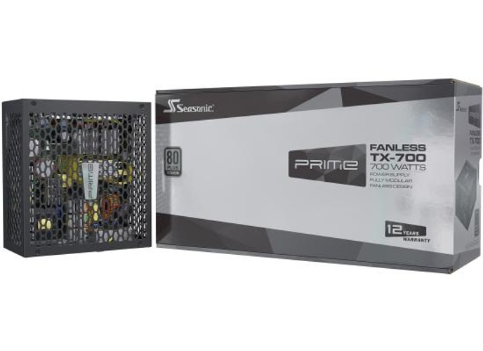 Seasonic PRIME FANLESS TX-700 700W 80+ Titanium Full Modular True Fanless Design product thumbnail 2