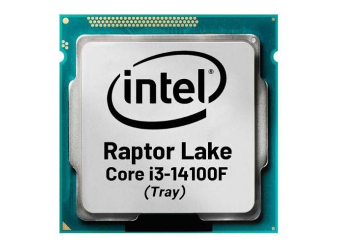 Intel 14Gen i3-14100F 3.5 GHz 4-Core LGA 1700 Desktop Processor, 4 Cores & 8 Threads, 4.7 GHz Max Turbo Frequency, 12MB Cache Memory , Tray product thumbnail 2