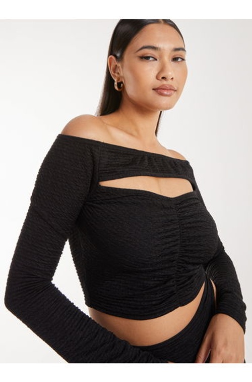 Ripple Letterbox Long Sleeve Top product thumbnail 3