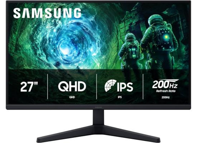 SAMSUNG 27” Odyssey G5 G53F IPS 2K QHD 200Hz Refresh Rate, HDR10, AMD FreeSync™ Premium, Black Equalizer, Auto Source Switch product thumbnail 2