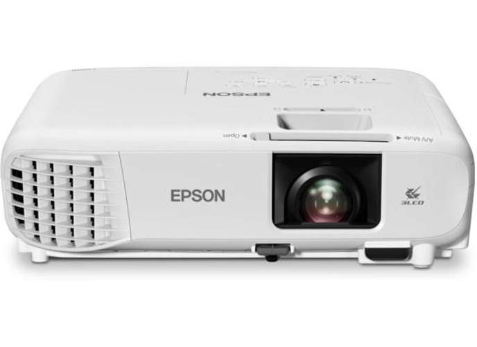 Epson PowerLite E24 3LCD Classroom Projector Native XGA 3,600 lumens up to 300" Built-in 5 W speaker Long lamp life up to 12,000 hours product thumbnail 2