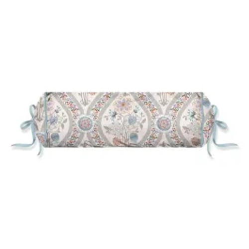 Bedding House "Ornamento Ramo" Filled Cushion - 100% Cotton - 22x70 Cm - White product thumbnail 2