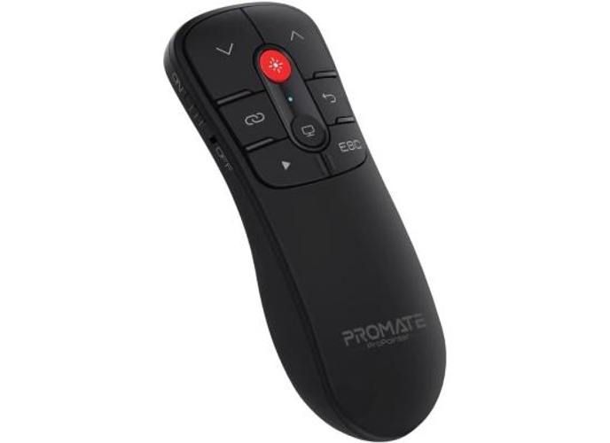 Promate ProPointer Wireless Presenter 2-in-1 Type-C & USB Laptop Clicker w/ 50m Range Laser Pointer 10m Range product thumbnail 2