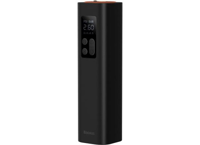 Baseus Car Tool Super Mini Inflator Tire Pump 15sec Fast Inflation, 4 Tires in 25 Minutes, Black product thumbnail 2