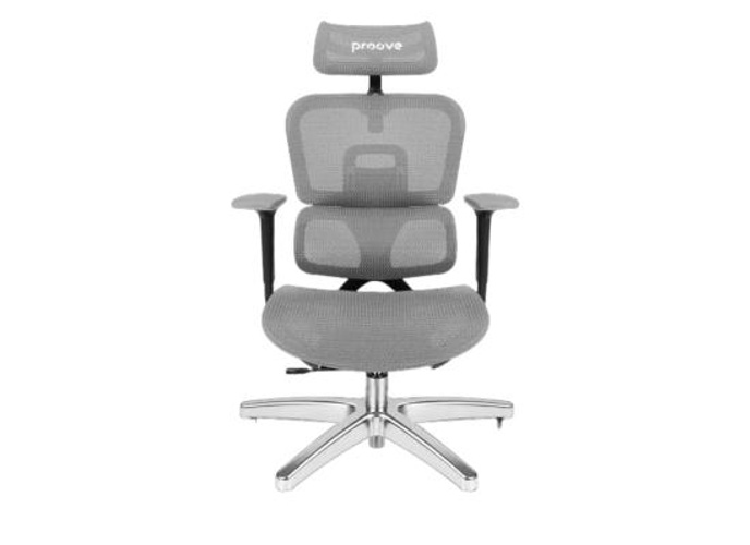 Proove CEO Ergonomic Office Chair with 4D Armrests & Footrest – Gray (ECCE0001003) product thumbnail 2