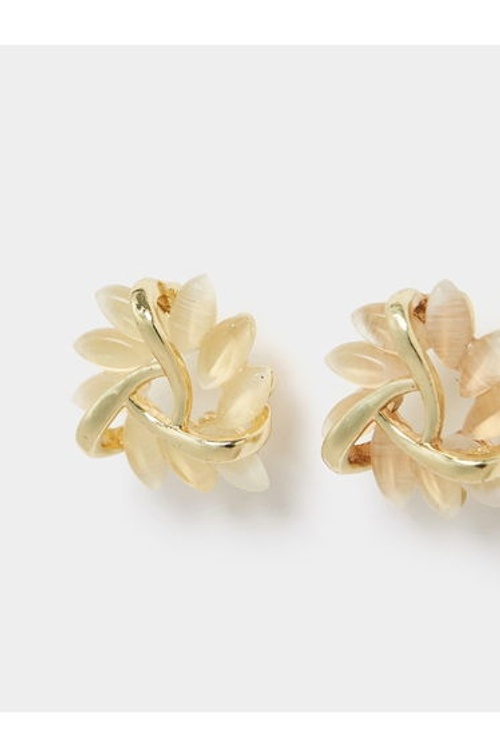 Embellished Floral Earrings product thumbnail 3