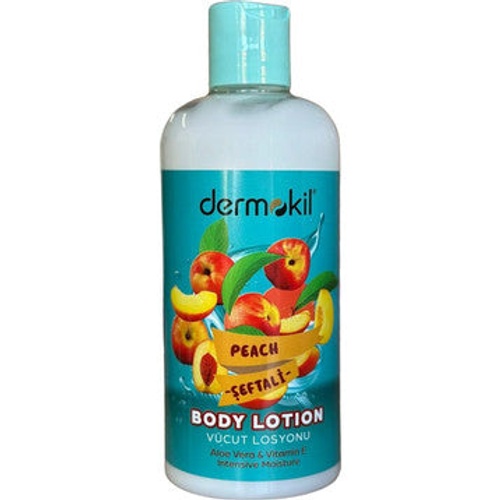 DERMOKIL Peach Body Lotion 500ml - Deep Hydration
