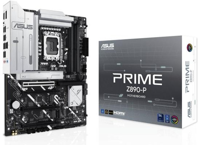 ASUS PRIME Z890-P Z890 DDR5 LGA 1851 Advanced AI PC-ready 4x M.2 SSD PCIe® 5.0 Thunderbolt™ 4 USB Type-C® 2.5Gb Lan product thumbnail 2