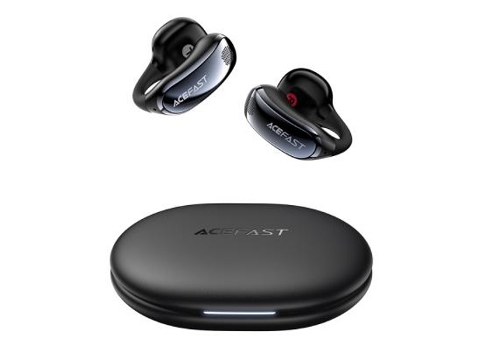 ACEFAST ACECLIP Pro Open Ear Wireless Earphones Dual Mic Noise Reduction Bluetooth-compatible Earbuds - Black product thumbnail 2