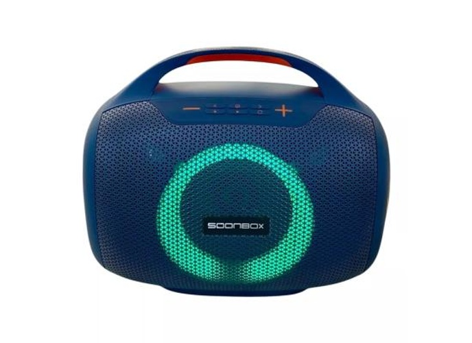 Soonbox S6300 Stereo Bluetooth High Power Party Box Waterproof Outdoor 80W Wireless Speaker Portable Audio System Sound Speakers - Blue product thumbnail 2
