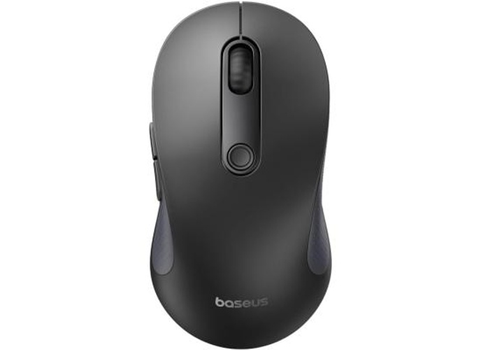 Baseus F02 Ergonomic Dual-Mode Wireless Mouse | Bluetooth 5.2 and 2.4Ghz Connectivity, Silent Buttons, 5 DPI Modes - Black product thumbnail 2