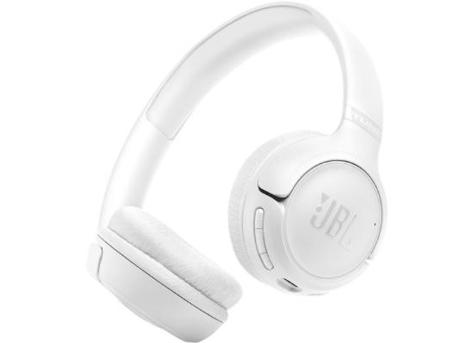 JBL Tune 530 BT Wireless On-Ear Headphones with JBL Pure Bass Sound, Bluetooth 6.0, Foldable Design and 76-Hour Battery Life, Google Fast Pair/Microsoft Swift Pair, White product thumbnail 2