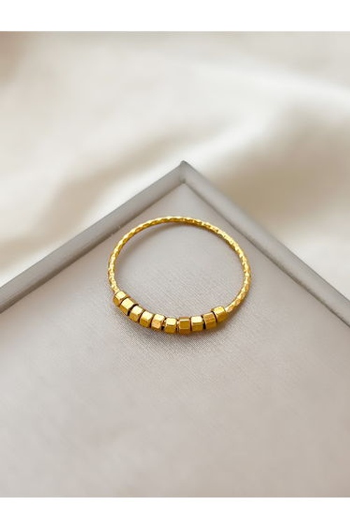 Golden Textured Ring product thumbnail 2
