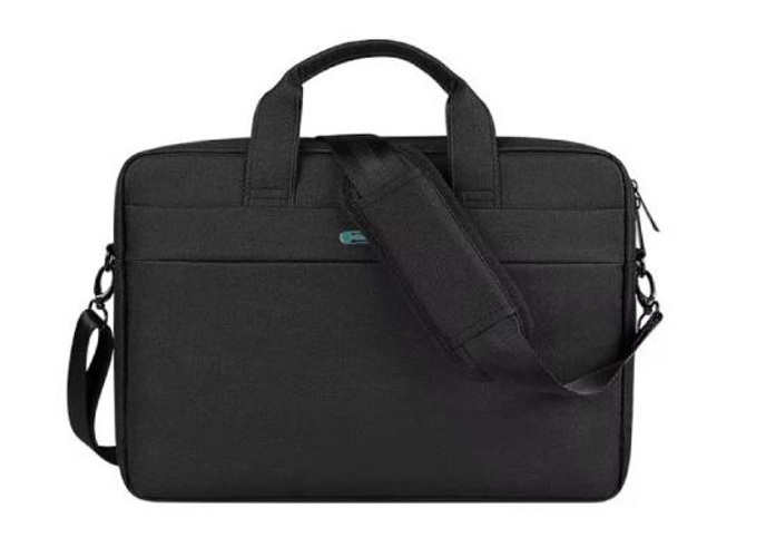 Coteci Laptop Shoulder Bag up to 16.0" Laptop Sleek Durable & Water-Repellent Fabric Lightweight Toploader - Black product thumbnail 2
