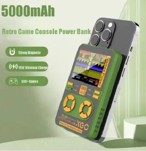 Retro Gaming Power Bank 5000mAh