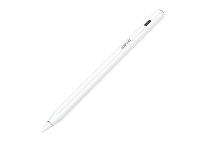 ACEFAST V2 Stylus for iPad Active Recognition Magnetic Absorption Capacitive Pen - White product thumbnail 2