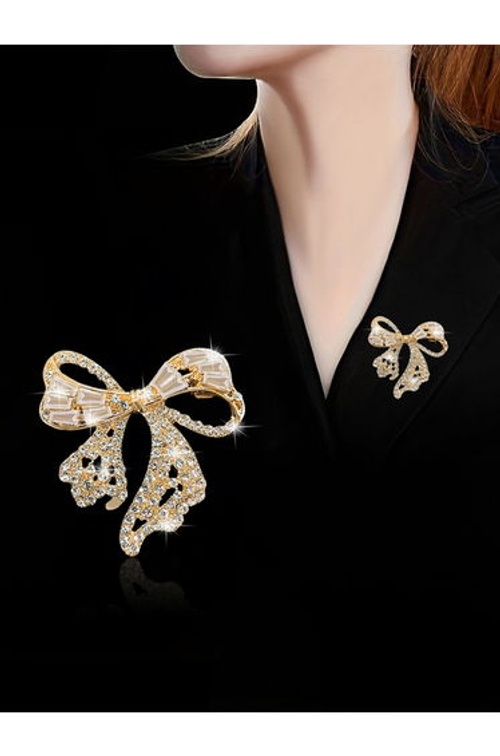 Embellished Bow Brooch product thumbnail 2