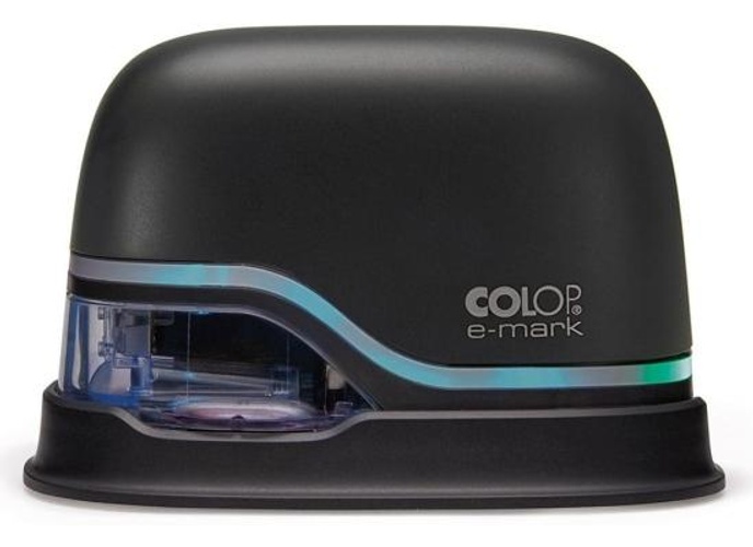 Colop E-Mark Plus Mobile Color Ink Printer For Barcodes, QR-codes, Numbering & Date Battery Life of 5 hours w/ WIFI & USB Interface - Black product thumbnail 2