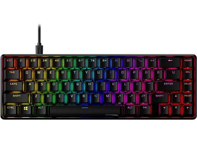 HP HyperX Alloy Origins 65 Mechanical 65% Form Factor Linear Red Switch RGB LED Backlit Keyboard product thumbnail 2