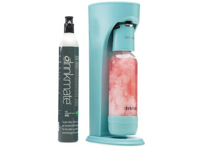 DrinkMate Water & Soda Machine, Carbonates Any Drink , Cylinder Included - Blue product thumbnail 2