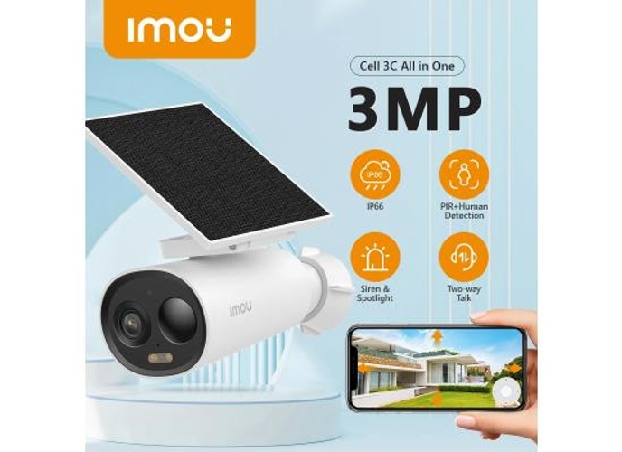 IMOU Cell 3C All In One Solar Powered Security Camera Outdoor Wireless WIFI Camera Battery Camera Two-Way Talk Surveillance product thumbnail 2