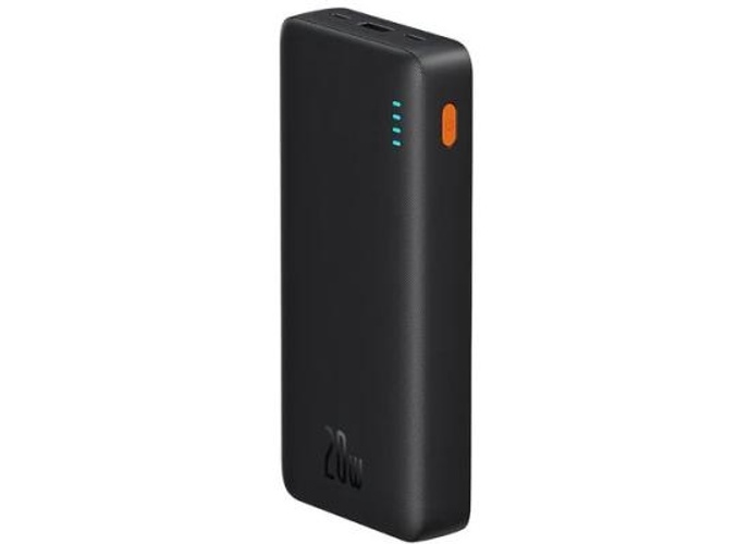 Baseus Airpow Fast Charge Power Bank 20000mAh 20W Cluster Black (With Simple Series Containing universal USB to Type-C 50cm Black） product thumbnail 2