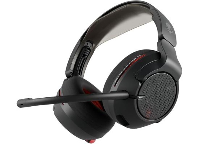 Skullcandy Crusher PLYR 720 Wireless Gaming Headset, Ultimate Immersion and Comfort, THX Spatial Audio and Multi-Sensory Bass, Removable Mic, PC, PlayStation, Nintendo, Multi-Platform - Digi-Black product thumbnail 2