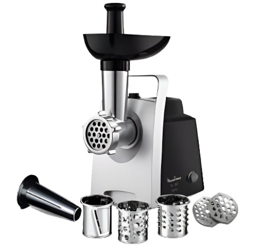 Moulinex Meat Mincer 3 In 1, 1400Watts, Black