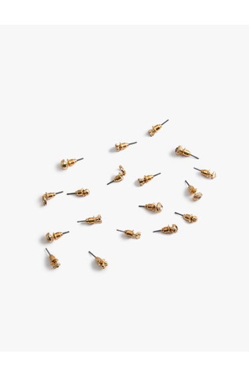 Jewel Detail Multi Metal Mini Earring Set product thumbnail 3