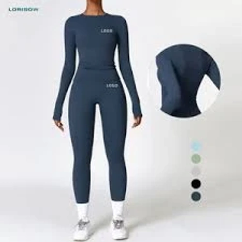 طقم يوغا رياضي نسائي product thumbnail 2