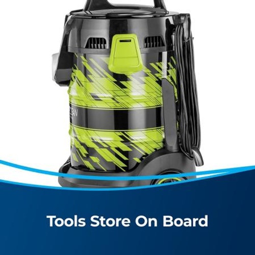 مكنسة برميلية Bissell Premium بسعة 21 لتر وقدرة 1500 واط، أخضر product thumbnail 3