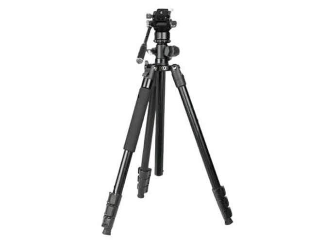 Jmary Professional KS355+HG60 DSLR ILDC Camera 2-in-1 Monopod Tripod 360 Degree Panoramic Ball Head Stand - Black product thumbnail 2