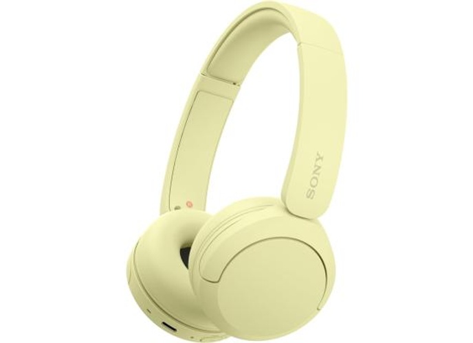 Sony CH520 Wireless Headphones, Bluetooth 5.2, 2.4GHz Band Frequency, Up to 40 Hours Continuous Communications, Up to 3 Hours Charing Time, Yellow product thumbnail 2