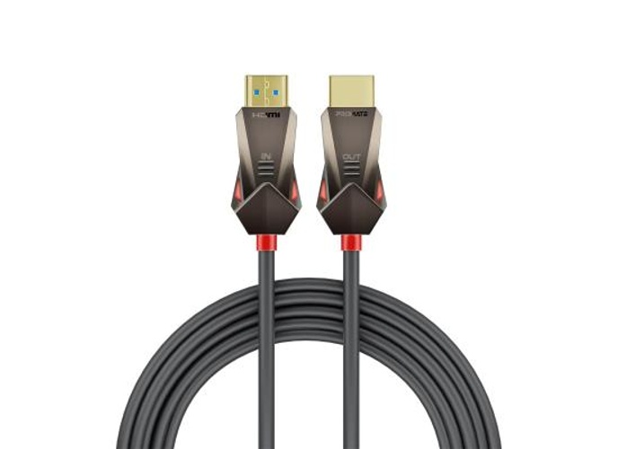 Promate ProLink4K60-10M HDMI 2.0 Cable 4K@60Hz 3D Video Support 18Gbps Bandwidth Ethernet 10M Fiber Optic Cable and Gold-Plated product thumbnail 2