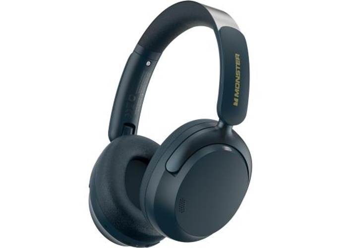 Monster Persona 3rd ANC Active Noise Cancelling Headphones, Over Ear Wireless Headphone Bluetooth with Mic, 70 Hours Playtime Bluetooth Headphones, Foldable Comfort Lightweight Headphone for Travel - Dark Blue product thumbnail 2