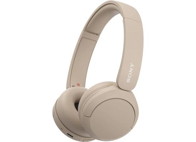 Sony CH520 Wireless Headphones, Bluetooth 5.2, 2.4GHz Band Frequency, Up to 40 Hours Continuous Communications, Up to 3 Hours Charing Time, Beige product thumbnail 2