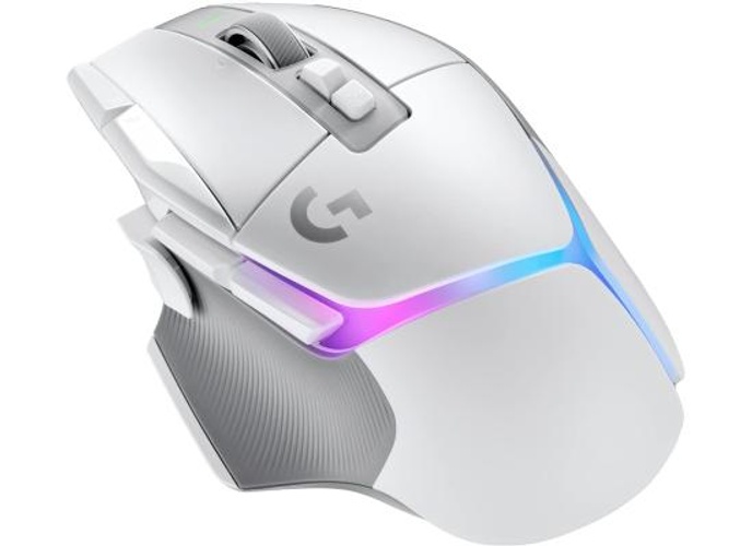 Logitech G502 X PLUS HERO 25K Sensor LIGHTSPEED Wireless Optical w/ LIGHTFORCE Hybrid Switches LIGHTSYNC RGB For PC - macOS/Windows - White product thumbnail 2