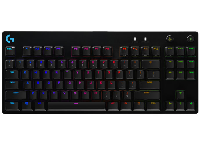 Logitech G Pro Mechanical Gaming Keyboard Backlit Keys Romer-G Clicky product thumbnail 2