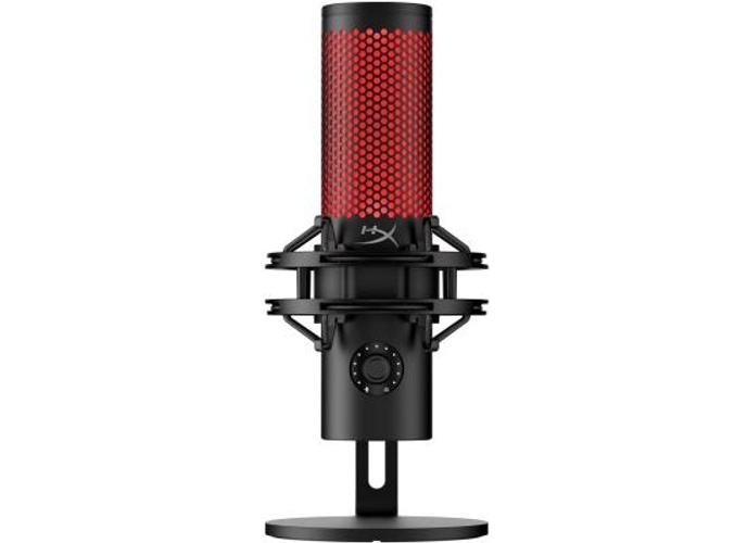 HP HyperX QuadCast 2 (2024) USB Hi-Res Studio-Quality Recording MIC On-Board Controls Mic Status LED - Black product thumbnail 2