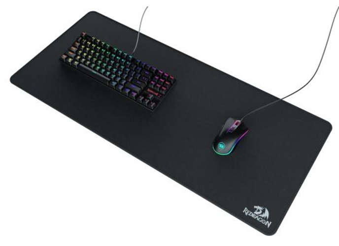 Redragon P032 Flick XL Mouse Pad with Stitched Edges Waterproof for Work Games Office Home product thumbnail 2