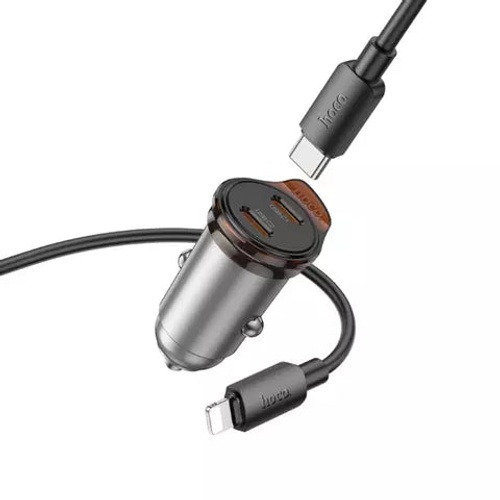شاحن سيارة هوكو NZ16B ثنائي USB-C بقوة 45W product thumbnail 2