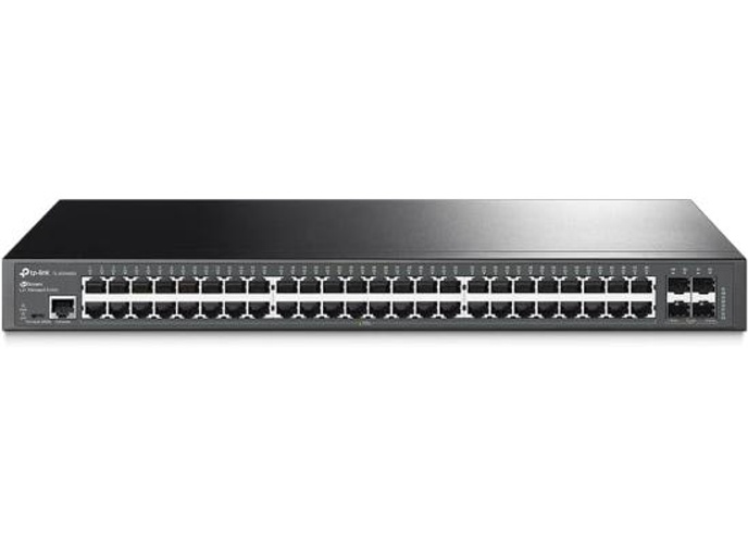TP-Link TL-SG5452X | 48 Port Gigabit Switch, 4 x 10GE SFP+ Slots | L2+ Smart Managed | Omada SDN Integrated | IPv6 | Static Routing | Support QoS, IGMP & LAG | 5 Year Manufacturer Warranty product thumbnail 2