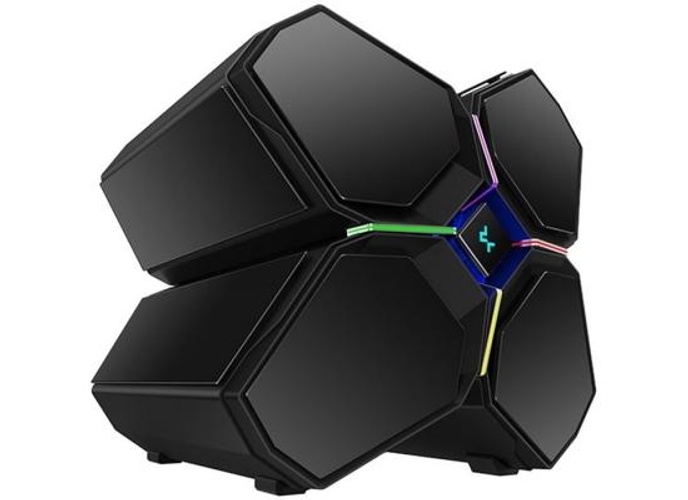 DeepCool QUADSTELLAR INFINITY ATX Aluminum Cutting-Edge Style RGB LED Strips Gaming Case product thumbnail 2